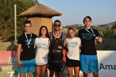 Επιτυχίες για τους αθλητές της Πρέβεζας στους τελικούς του πανελλήνιου πρωταθλήματος Beach Volley U19