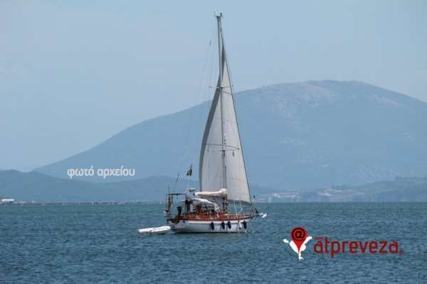 Περιπέτεια για ιστιοφόρο ανοικτά της Πρέβεζας