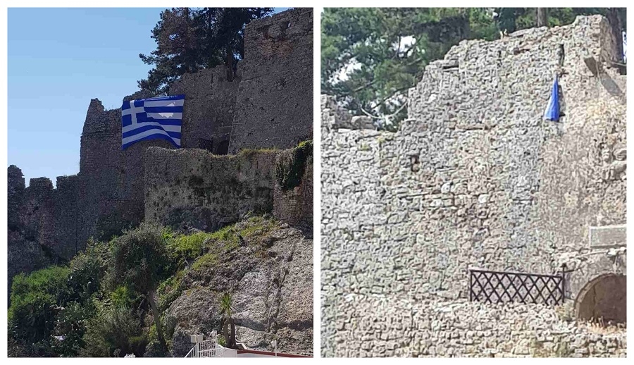 Εξιχνιάστηκε άμεσα υπόθεση καταστροφής ελληνικής σημαίας στο Ενετικό Κάστρο Πάργας-Ταυτοποιήθηκαν τα στοιχεία 7 ατόμων