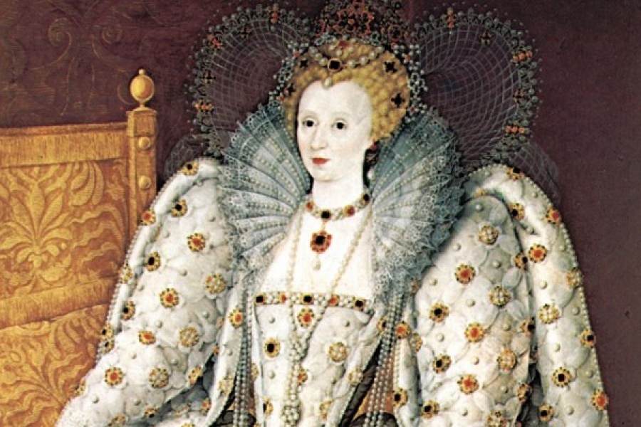 Στις 15 Ιανουαρίου 1559 η Ελισάβετ Α' στέφεται βασίλισσα της Αγγλίας