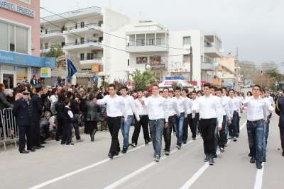Παρέλαση στην Πρέβεζα μετά πολλών μποφόρ! (photos+video)
