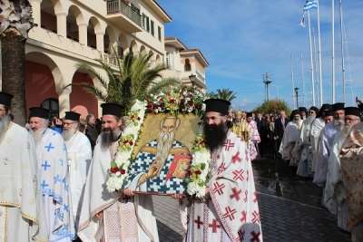 Η Πρέβεζα τίμησε τον πολιούχο της Άγιο Χαράλαμπο (PHOTO-VIDEO)