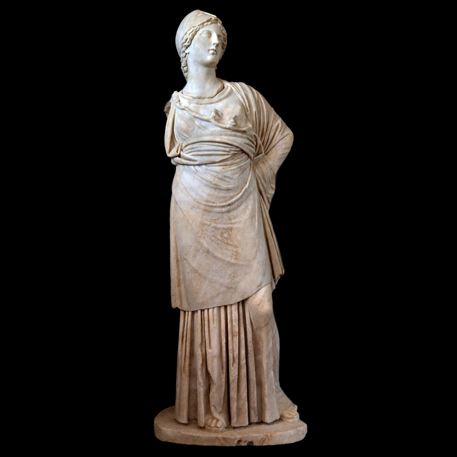 Το άγαλμα της Αθηνάς δημηγορούσης που εκτίθεται στο Αρχαιολογικό Μουσείο της Νικόπολης είναι το έκθεμα της εβδομάδας για το Υπουργείο Πολιτισμού
