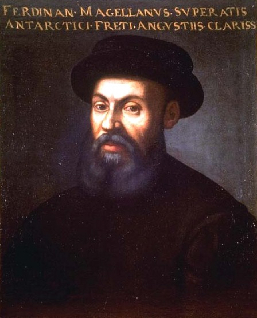 Στις 28 Νοεμβρίου 1520 ο Μαγγελάνος περνάει από τον Ατλαντικό στον Ειρηνικό Ωκεανό