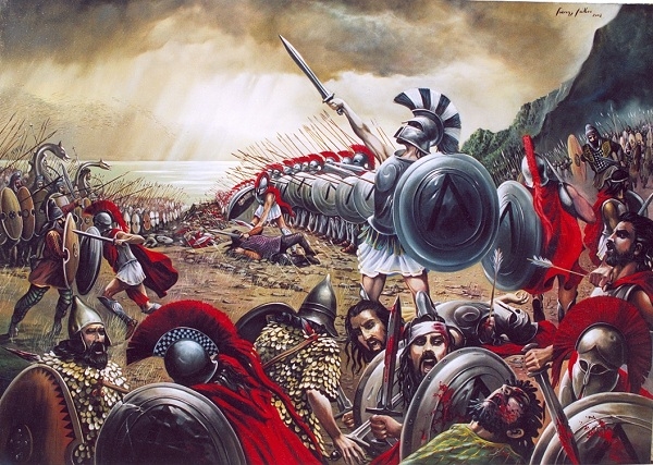 Στις 9 Αυγούστου του 480 π.Χ. ξεκινά η Μάχη των Θερμοπυλών