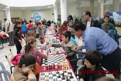 Με επιτυχία οι σχολικοί αγώνες σκακιού στην Πρέβεζα
