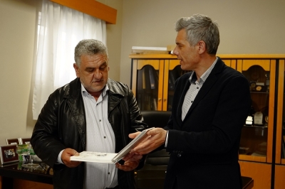 Το Επιμελητήριο Πρέβεζας επισκέφθηκε ο ο υποψήφιος βουλευτής Γιώργος Δημητρίου