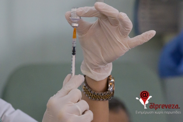 Ξεκινούν την Κυριακή οι εμβολιασμοί με Moderna στο Νοσοκομείο Πρέβεζας