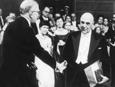 Στις 10 Δεκεμβρίου 1963 απονέμεται το Νόμπελ Λογοτεχνίας στο Γιώργο Σεφέρη