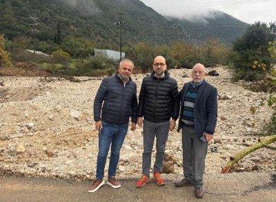 Στις πληγείσες περιοχές του Δήμου Ζηρού ο Κ. Μπάρκας - “Σοβαρές ευθύνες της κυβέρνησης για την απουσία μέτρων προστασίας”