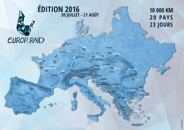 Η Πρέβεζα στη διαδρομή του Γαλλικού Europ. Raid 2016