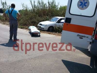 Τροχαίο στην είσοδο της ΒΙ.ΠΕ. στην Πρέβεζα