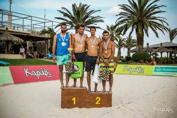 Πρώτη θέση στο Beach Volley Series 2015 για τον Δημήτρη και τον Βασίλη Ζήση!(photos)