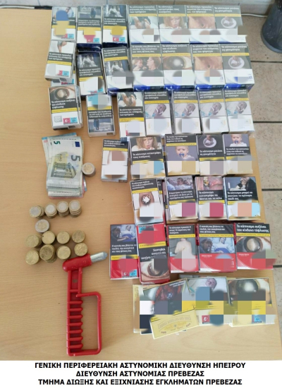 Συνελήφθησαν δύο ημεδαποί, ο ένας ανήλικος, για διαρρήξεις στην Πρέβεζα