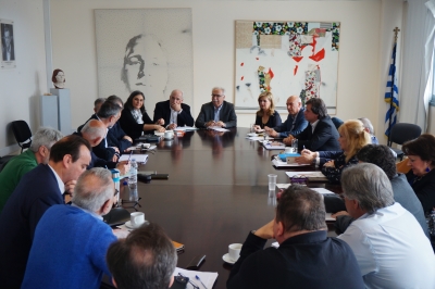 Η πρώτη συνάντηση του Υπουργού Κ. Γαβρόγλου με τους 13 νέους Περιφερειακούς Διευθυντές Εκπαίδευσης