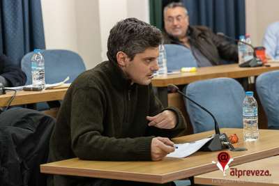 Δήλωση του Μάριου Κατσιώτη για την ολοκλήρωση της παρουσίας της "Ανυπότακτης Κίνησης για τα χωριά και την πόλη της Πρέβεζας" στο δημοτικό συμβούλιο
