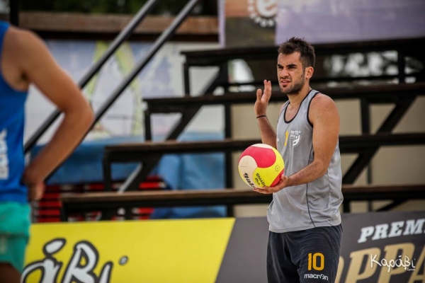 Στον τελικό του Beach VolleyLeague 2015 o Δημήτρης και ο Βασίλης Ζήσης