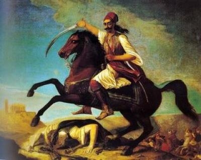 Στις 23 Νοεμβρίου 1826 ο Καραϊσκάκης κατατροπώνει τους Τούρκους στην Αράχωβα