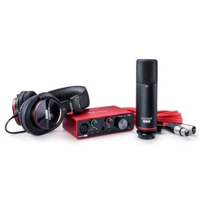 Πακέτο προσφοράς στο dB music store! Focusrite Scarlett SOLO STUDIO 3RD