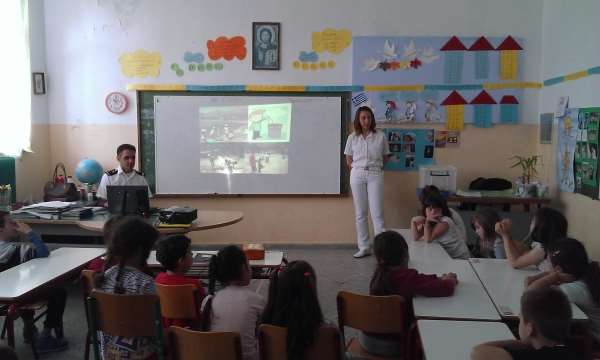 Ενημερωτικές επισκέψεις στα δημοτικά σχολεία από βαθμοφόρους του Λιμεναρχείου Πρέβεζας