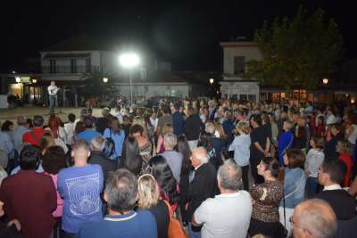 "Νέο Ξεκίνημα-Συνεχίζουμε": Με εξαιρετική επιτυχία ολοκληρώθηκε η κεντρική ομιλία του Νίκου Ζαχαριά στο Καναλάκι