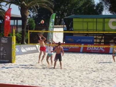 Τρίτη θέση για τους Πρεβεζάνους Ζήση-Κανέλλο στο τουρνουά beach volley Golden Ανδρών στο Σχοινιά