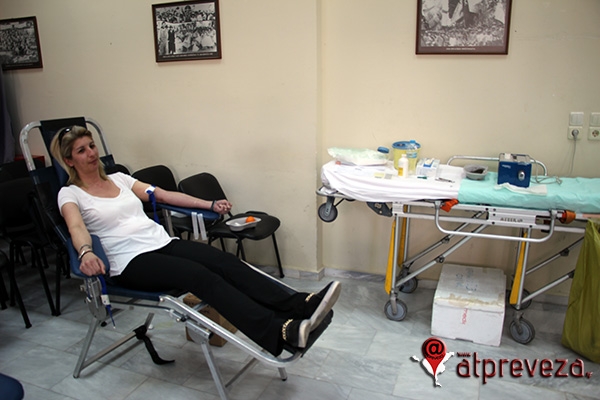 «Δίνω ζωή – Είναι στο αίμα μου!»-Εθελοντική αιμοδοσία από το  Σύλλογο Εθελοντών Αιμοδοτών Πρέβεζας	