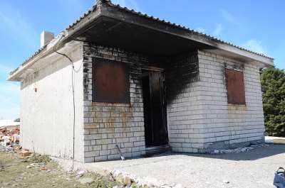 Κάηκε το καταφύγιο του ΕΟΣ Πρέβεζας στο δάσος Αστροχωρίου