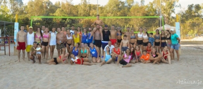 Mε επιτυχία το 4ο μεικτό τουρνουά beach volley στην Κυανή Ακτή