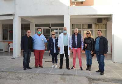 Επισκεψη Ν.Ε ΠΑΣΟΚ - Κίνημα Αλλαγής Πρέβεζας στο Νοσοκομειο Πρεβεζας