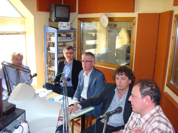 Στρογγυλό τραπέζι υποψηφίων αντιπεριφερειαρχών Πρέβεζας στη δημοτική ραδιοφωνία Πρέβεζας 87.9