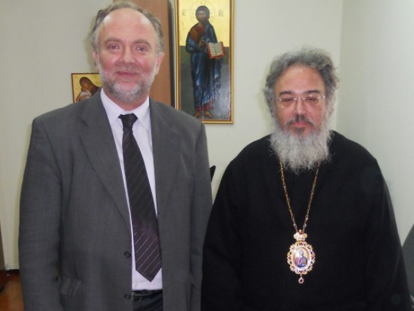 Τον Δήμαρχος Άρτας υποδέχθηκε σήμερα ο Μητροπολίτης Χρυσόστομος