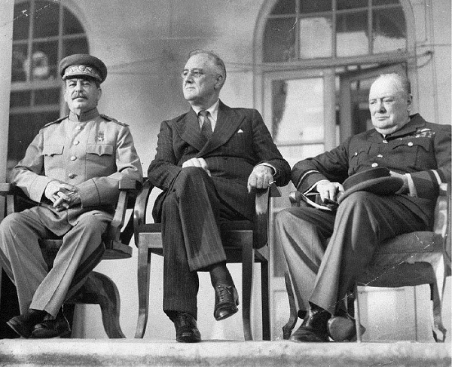 Την 1η Δεκεμβρίου 1943 λήγει η Διάσκεψη της Τεχεράνης