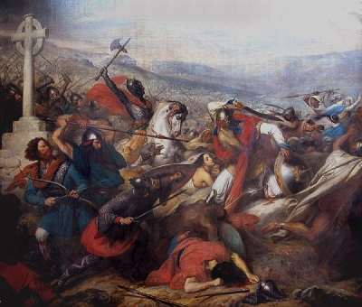 Στις 10 Οκτωβρίου 732 γίνεται η μάχη του Πουατιέ